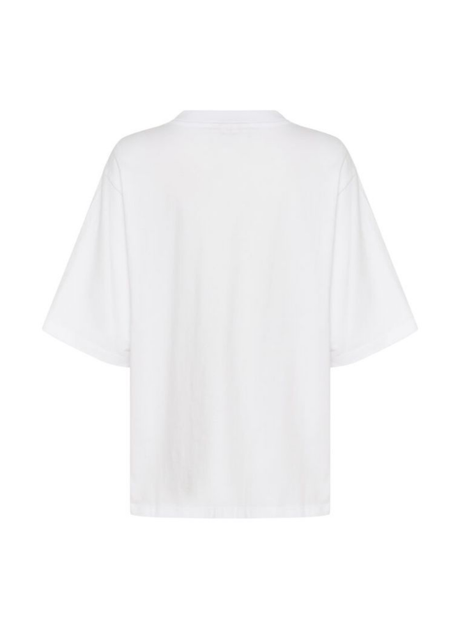 Gestuz Simma Emb Tee NOOS Bright White