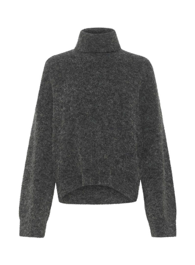Gestuz Alpha Rollneck NOOS Charcoal Melange