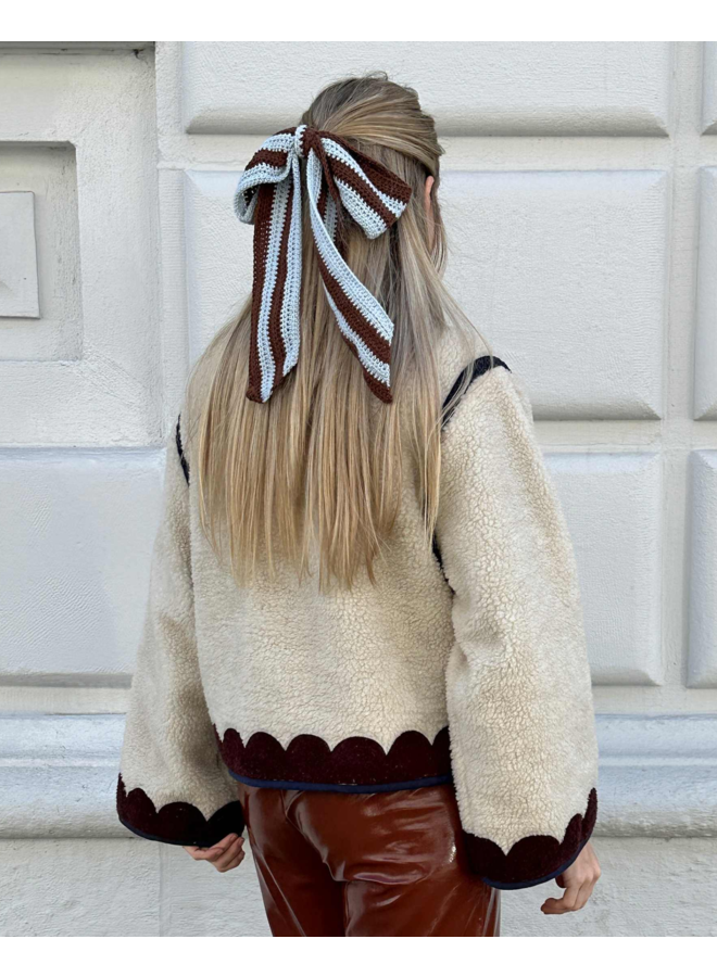 Sissel Edelbo Tamara Jacket Suzani Embroidery Off White