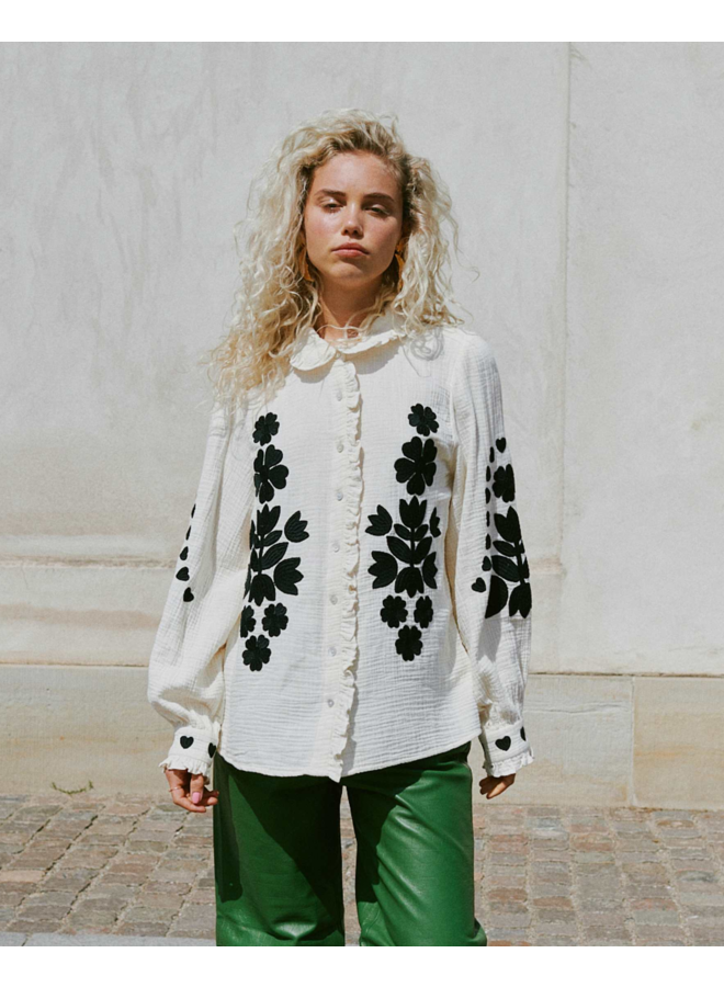 Sissel Edelbo Rae Shirt Organic Cotton Snow White