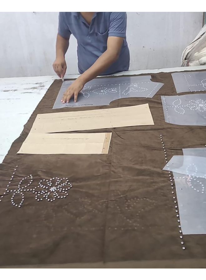 Sissel Edelbo Emme Jacket Leftover Fabric Brown