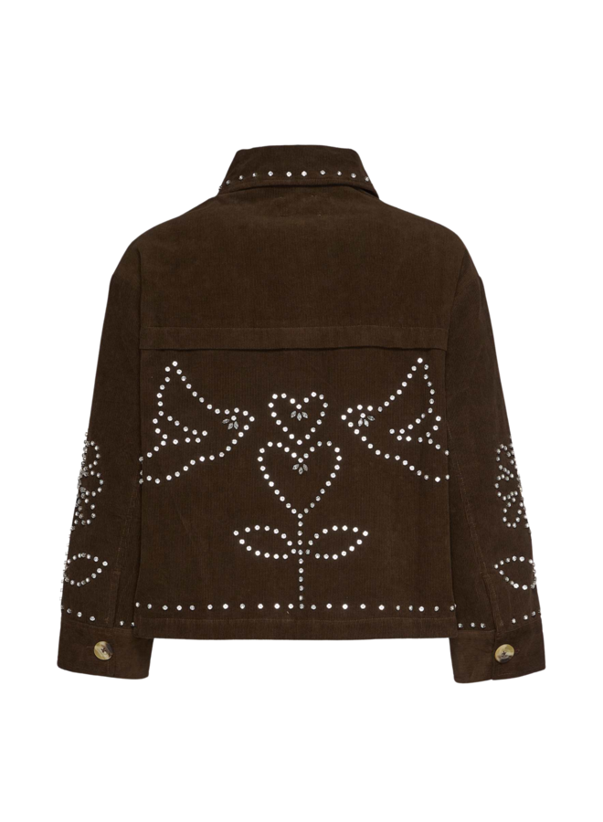 Sissel Edelbo Emme Jacket Leftover Fabric Brown