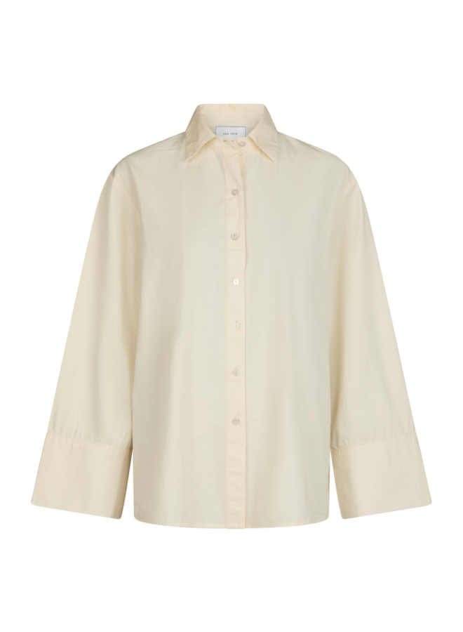 Neo Noir Ayari Poplin Shirt Light Yellow