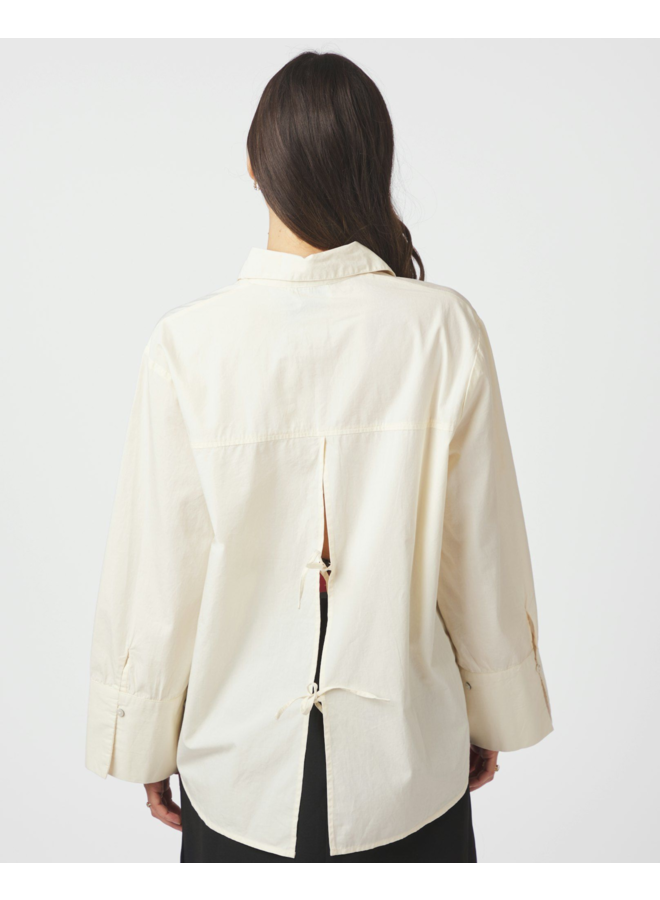Neo Noir Ayari Poplin Shirt Light Yellow