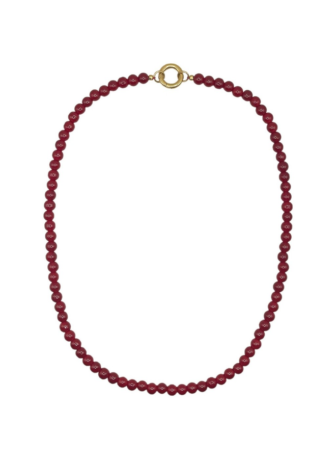 Bonnie Studios Noah Red Necklace
