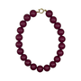 Bonnie Studios Wilma Necklace 45cm Aubergine