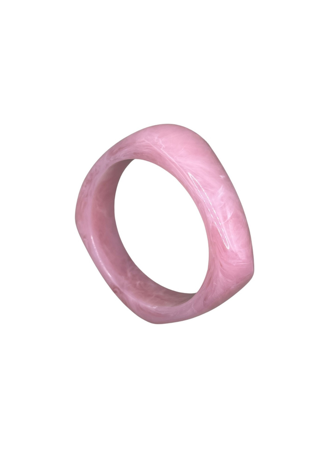 Bonnie Studios Resin Bracelet Light Pink