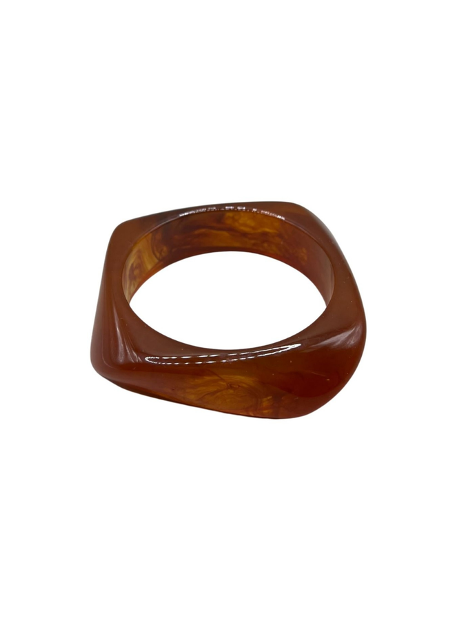 Bonnie Studios Resin Bracelet Brown