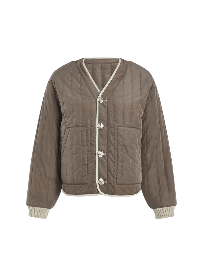 Varley Drew Reversible Jacket Sandshell / Ash Taupe