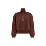 Varley Roselle Half Zip Fleece Deep Mahogany