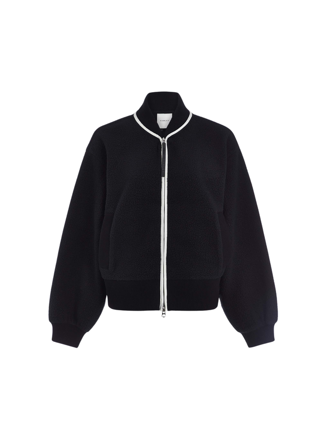 Varley Hansley Fleece Jacket Black