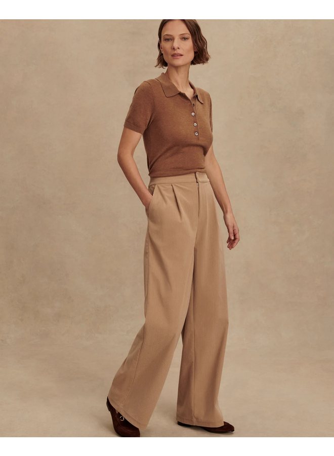 Varley Floris Wide Leg ''32 Stucco