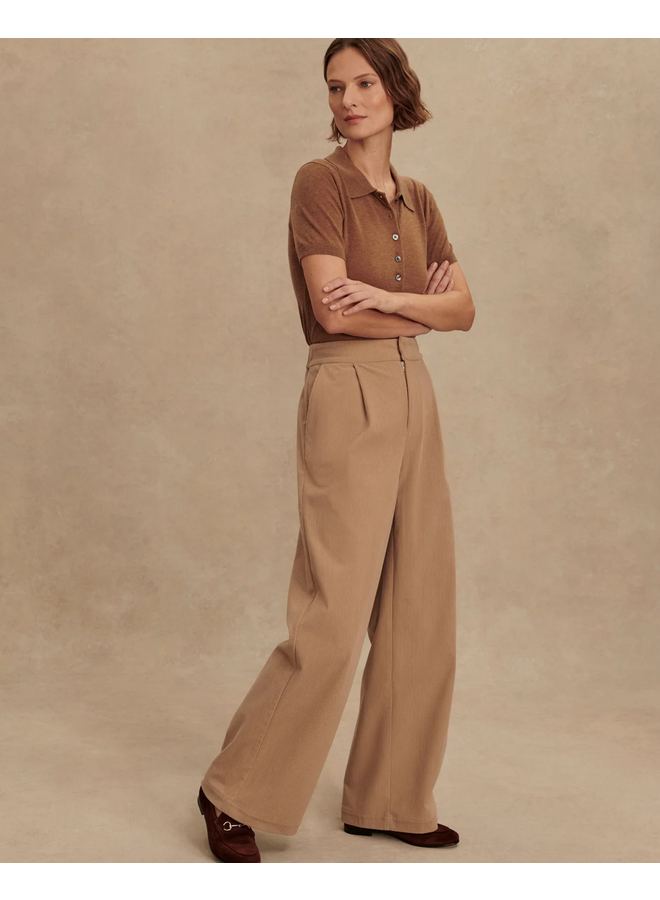 Varley Floris Wide Leg ''32 Stucco