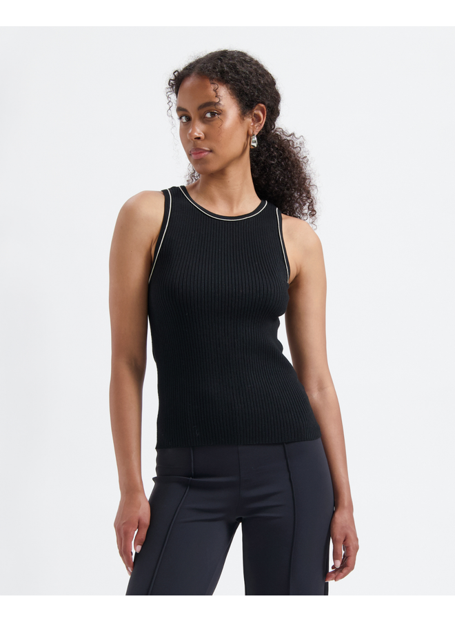 Avec Elan Juul Tank  Top Black