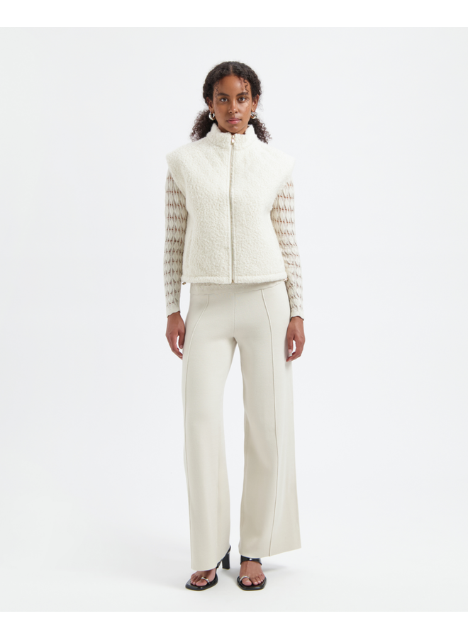 Avec Elan Simone Gilet Off White