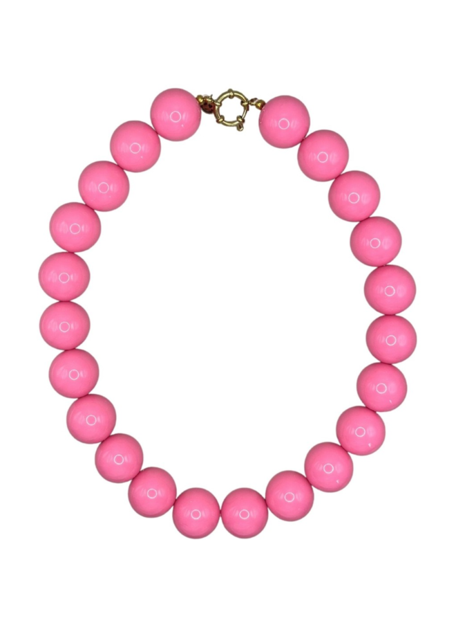 Bonnie Studios Wilma Necklace 45cm NEW Pink