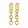 Pilgrim PHASE earrings gold-plated