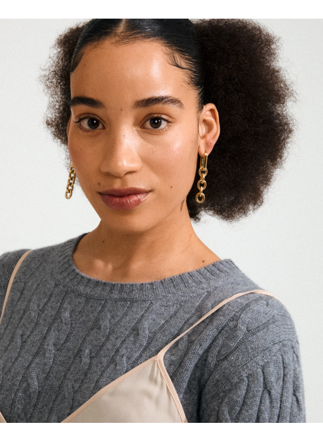 Pilgrim PHASE earrings gold-plated
