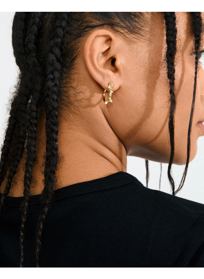 Pilgrim HADLEY earrings gold-plated