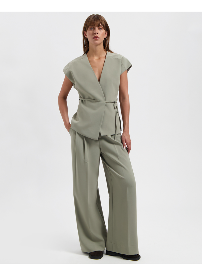 Azulae Elsie Gilet Vetiver