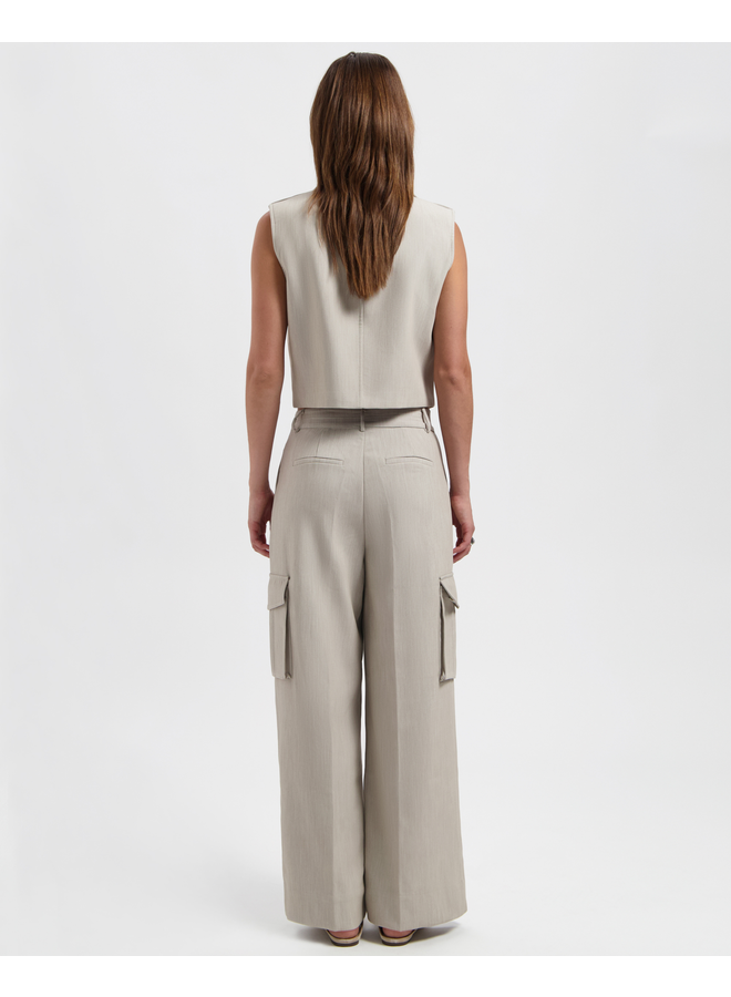 Azulae Karis Cargo Pants Sand Melange