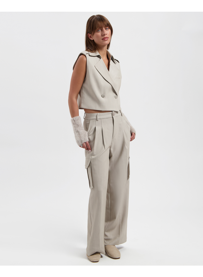 Azulae Kiyi Gilet Sand Melange