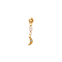 Stine A Petit Bella Moon Behind Ear Earring - per stuk