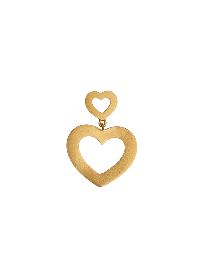 Stine A My Open Love Hearts Earring - per stuk