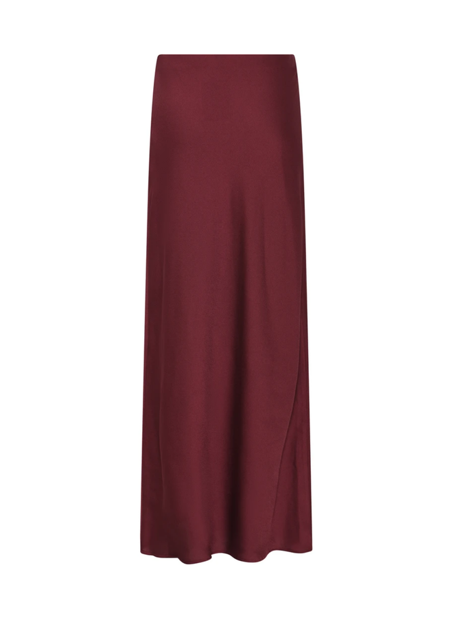 Bruuns Bazaar Acacia Joanelle Skirt Burgundy