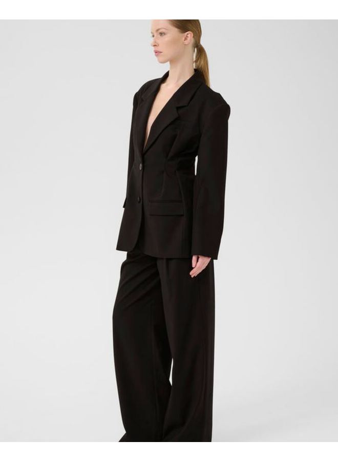 Gestuz Paula Waist Blazer Black