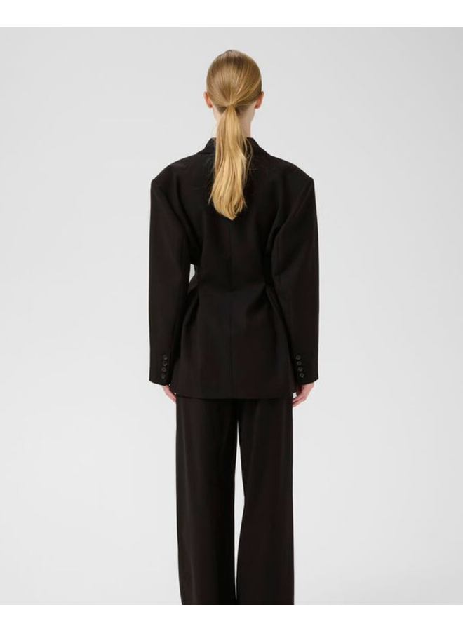 Gestuz Paula Waist Blazer Black