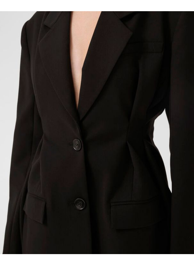 Gestuz Paula Waist Blazer Black