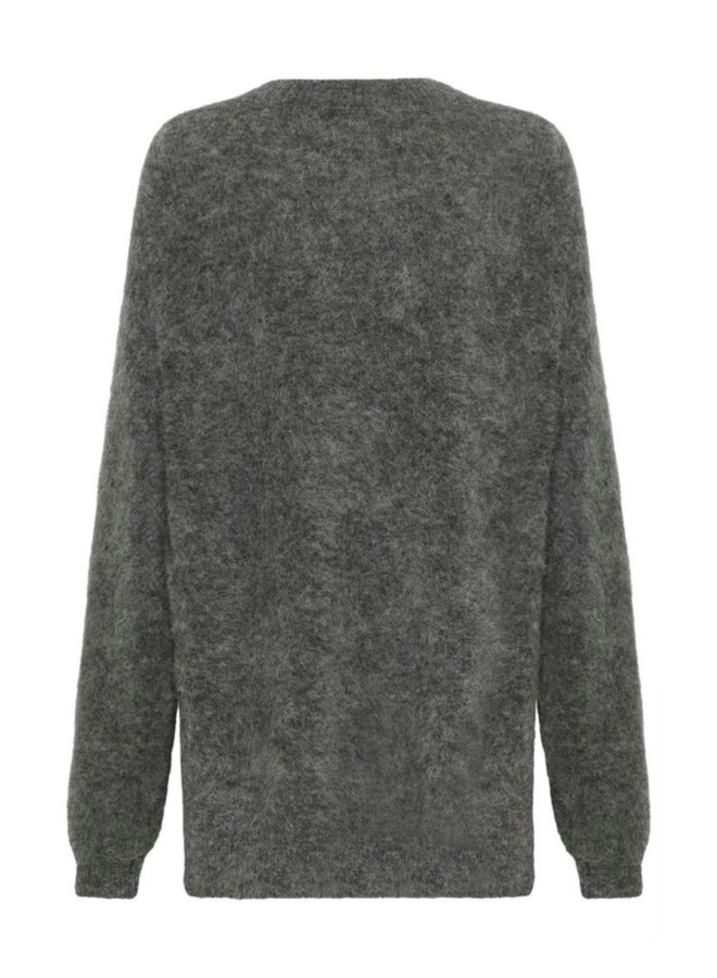 Gestuz Sasi Pullover Dark Grey