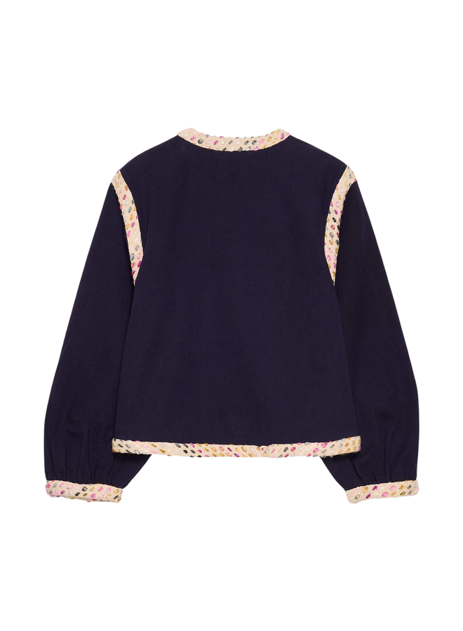 Sissel Edelbo Como Jacket Organic Cotton Navy