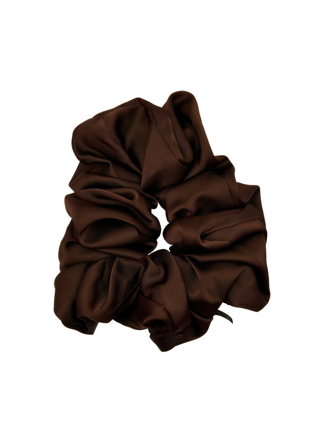 Pico Cali Silk Scrunchie Mocca / Donkerbruin