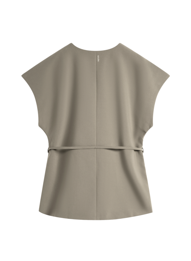 Azulae Elsie Gilet Vetiver