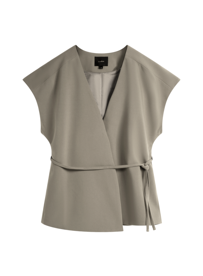 Azulae Elsie Gilet Vetiver