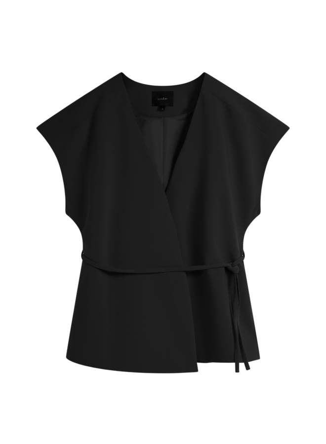 Azulae Elsie Gilet Black