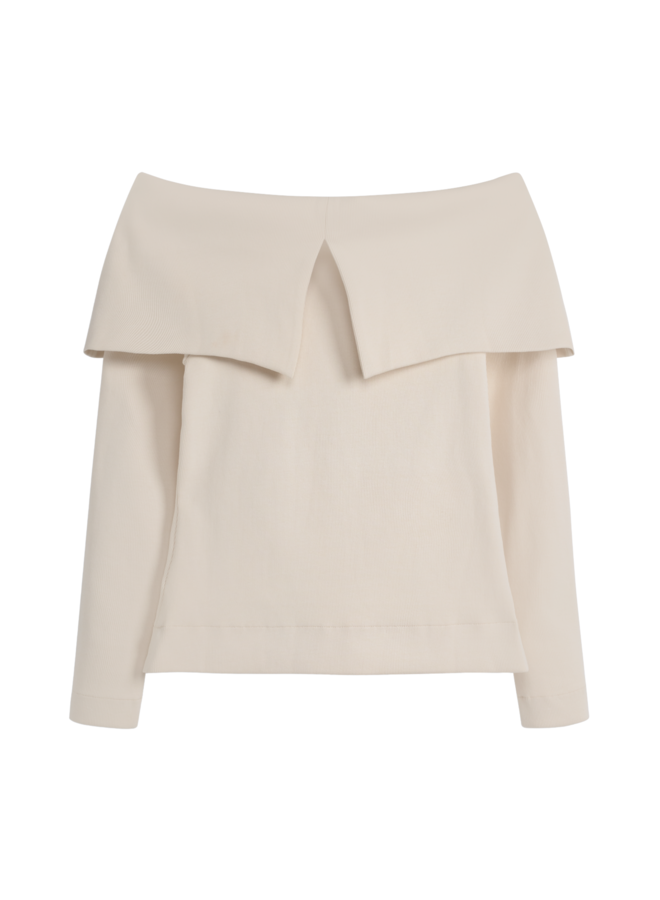Azulae Minushka Off Shoulder Top Sand