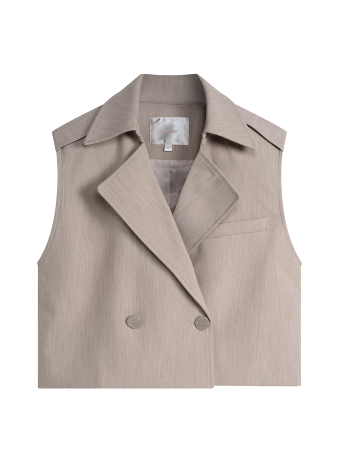 Azulae Kiyi Gilet Sand Melange