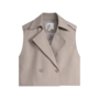 Azulae Kiyi Gilet Sand Melange