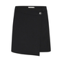 Gestuz Paula Melange MW Wrap Skirt NOOS Black