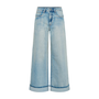 Gestuz Sara HW Wide Jeans Washed Blue