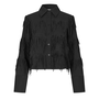 Second Female Dancing Cropped Shirt Black