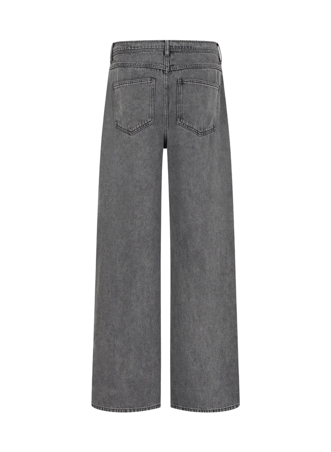 Second Female Irvin Denim Jeans Dark Grey