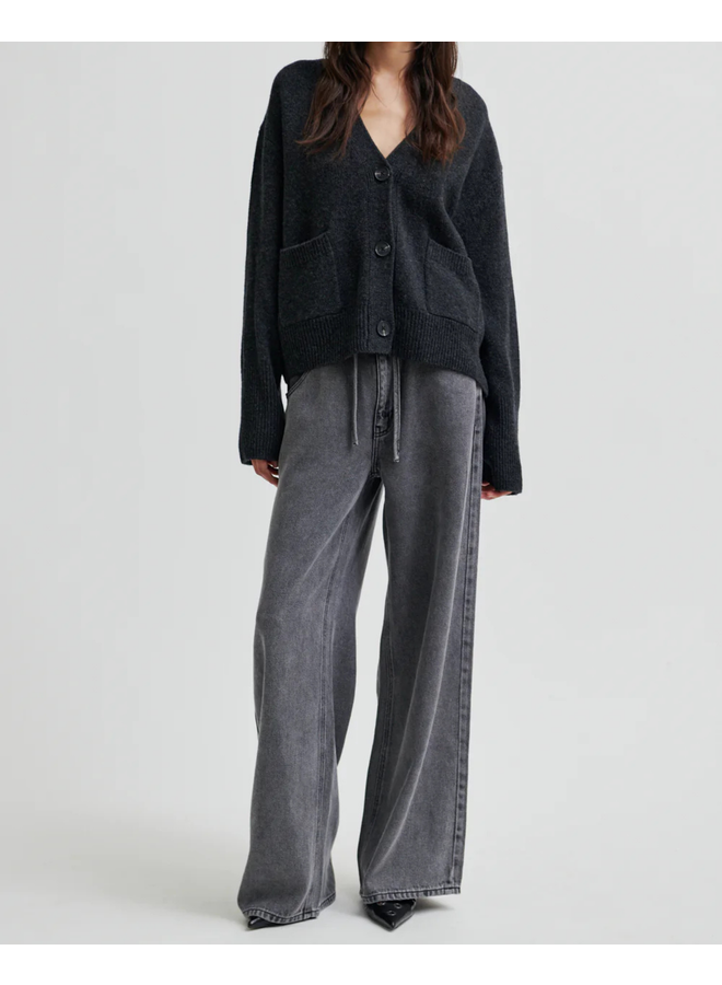 Second Female Irvin Denim Jeans Dark Grey