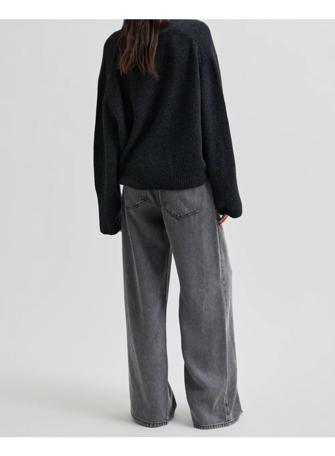 Second Female Irvin Denim Jeans Dark Grey