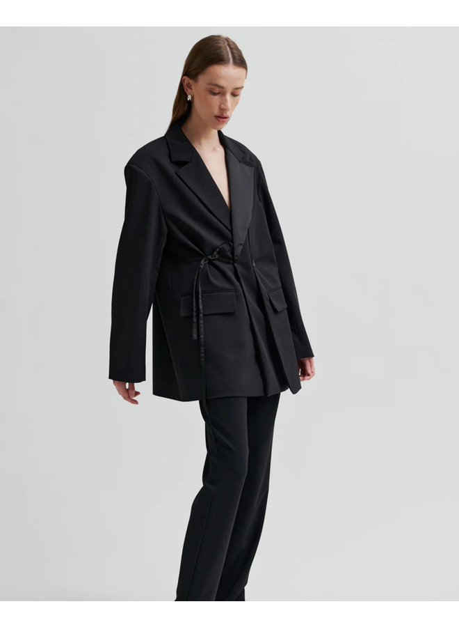 Second Female Drink Blazer Black