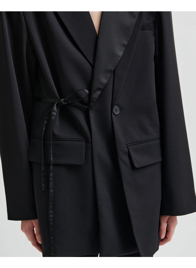 Second Female Drink Blazer Black