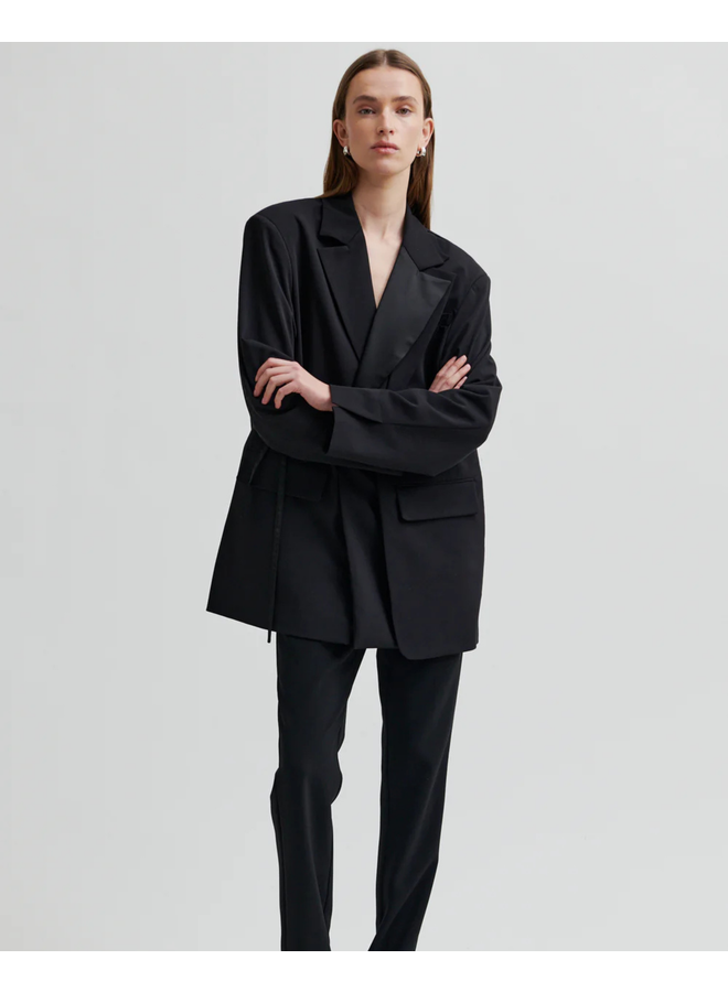 Second Female Drink Blazer Black